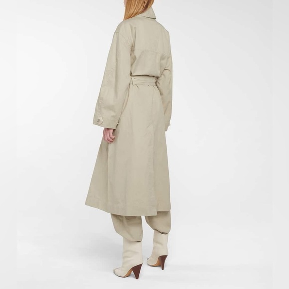 Etoile Isabel Marant - Peter Oversized
Cotton And Linen Trench Coat - Picture 4 of 7
